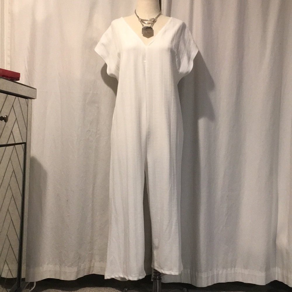 Zara Ribbed Oversized Jumpsuit